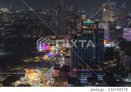 タイ パタヤの夜景 138749579