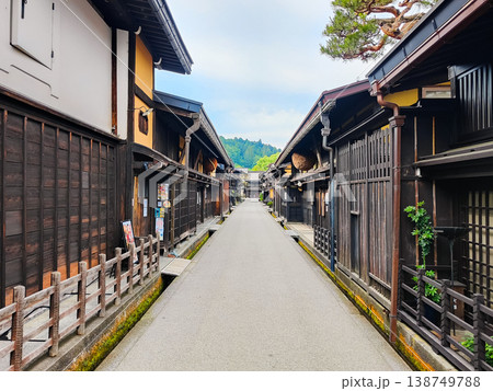 飛騨高山の古い町並 飛騨高山の古い町並 138749788