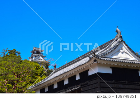 高知城　天守　追手門 138749851