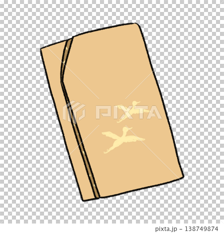 ふくさのシンプルイラスト 138749874