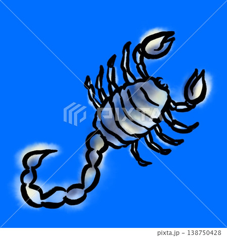 さそり座のイラスト さそり座のイラスト 138750428
