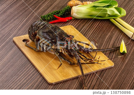 Raw fresh lobster for bowl 138750898