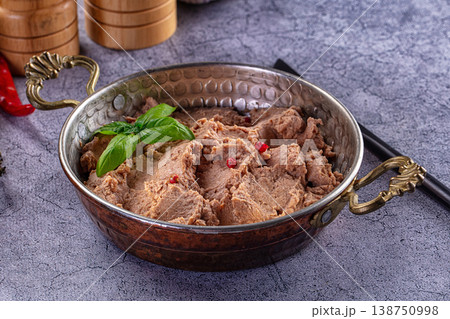 Duck liver spread pate for snack Duck liver spread pate for snack 138750998