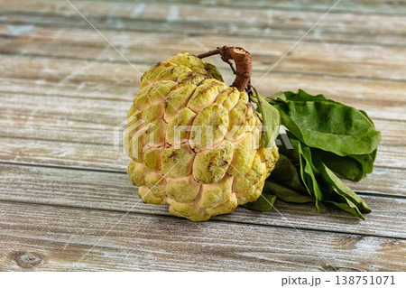Tropical exotic fruit - custard apple 138751071