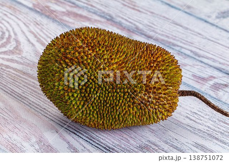 Whole tropical exotic ripe jackfruit Whole tropical exotic ripe jackfruit 138751072