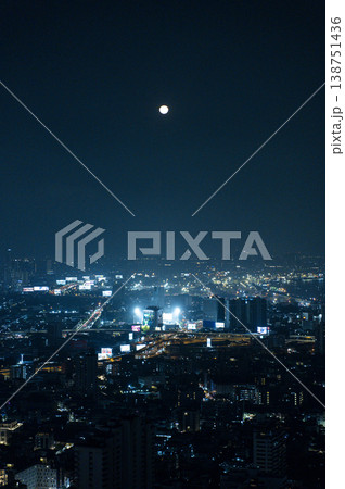 タイ　バンコクの夜景 138751436