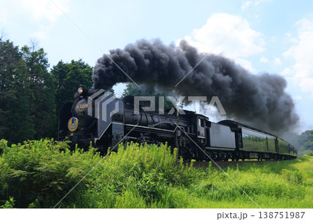 SLやまぐち号　D51  4662 138751987