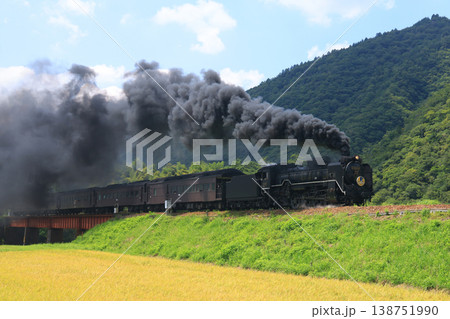 SLやまぐち号　D51 4729 138751990