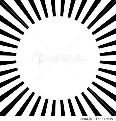 black radial lines forming circle shape in centre with copy space for your text message black radial lines forming circle shape in centre with copy space for your text message 138752649