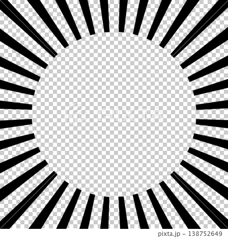 black radial lines forming circle shape in centre with copy space for your text message black radial lines forming circle shape in centre with copy space for your text message 138752649