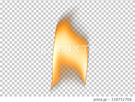 Bright orange and yellow fire with transparent background Bright orange and yellow fire with transparent background 138752708