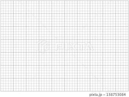 Notebook squared blank sheet. Grid paper. Typography mockup for making notebooks production for school. Mathematics pattern. Education background. Black mesh graph texture on white. 138753084