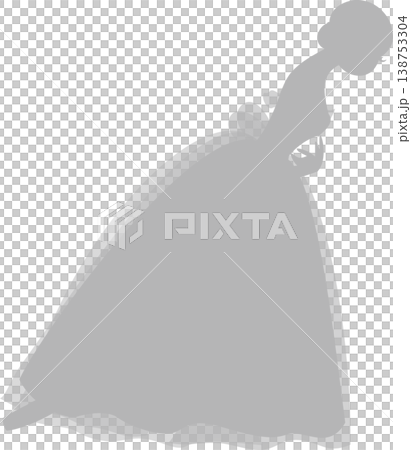 バレエ　バレリーナ　ジゼル　妖精　シルエット 138753304