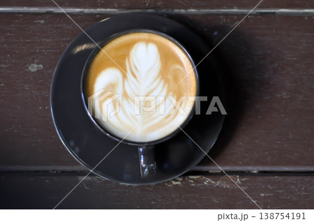 coffee or hot coffee, latte coffee or cappuccino coffee or mocha coffee 138754191