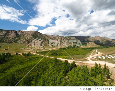 モンゴルの絶景 138754647