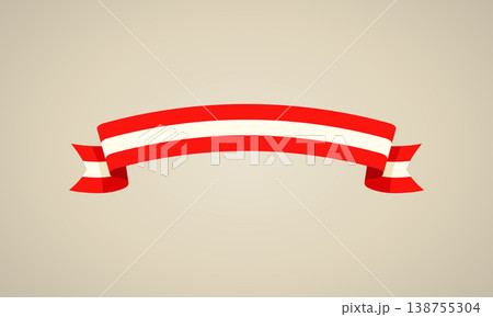 Ribbon with flag of Austria, Savona, Leuven or Dordrecht Ribbon with flag of Austria, Savona, Leuven or Dordrecht 138755304
