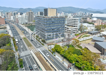広島平和記念公園前の道路<2026年3月> 広島平和記念公園前の道路<2026年3月> 138756121