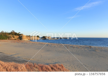 宮城県・七ヶ浜町・湊浜緑地海岸 138757856