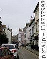 Caernarfon street view with colorful historic buildings 138757998