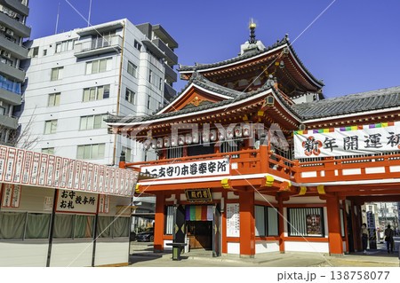 名古屋市街　大須商店街　大須観音　普門殿　愛知県名古屋市 138758077