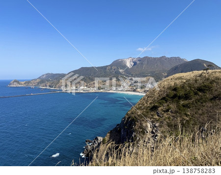 「伊豆諸島 神津島」 冬の神津島 「伊豆諸島 神津島」 冬の神津島 138758283