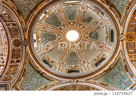 Interiors of san Paolo Maggiore church, Naples, Italy Interiors of san Paolo Maggiore church, Naples, Italy 138758627
