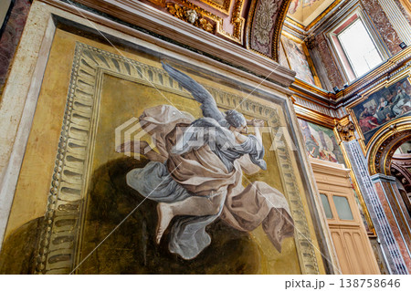 Interiors of san Paolo Maggiore church, Naples, Italy Interiors of san Paolo Maggiore church, Naples, Italy 138758646