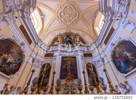 San Michele church, Anacapri, Italy San Michele church, Anacapri, Italy 138758802
