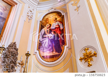San Michele church, Anacapri, Italy 138758823