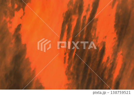 Sky sunset orange nature evening dark clouds background sunrise heaven 138759521