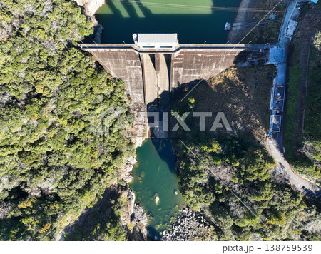 和歌山県古座川町 七川ダム 和歌山県古座川町 七川ダム 138759539