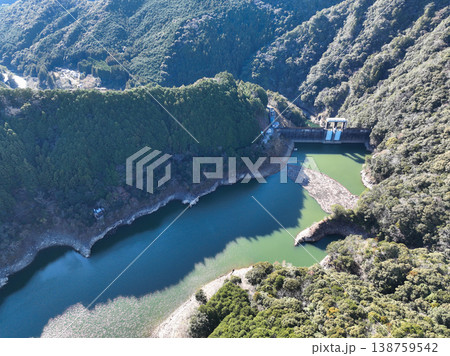 和歌山県古座川町 七川ダム 和歌山県古座川町 七川ダム 138759542