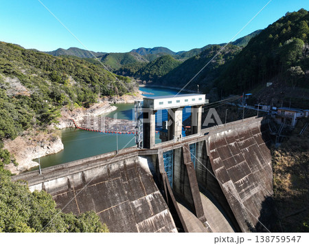 和歌山県古座川町　七川ダム 138759547