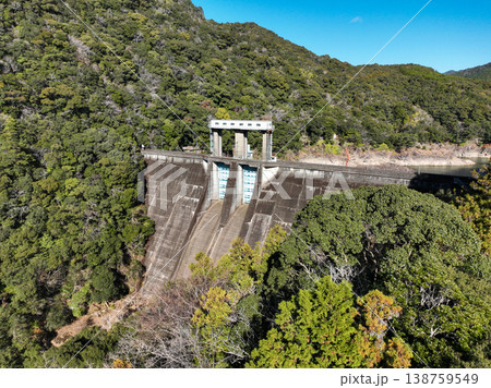 和歌山県古座川町 七川ダム 和歌山県古座川町 七川ダム 138759549