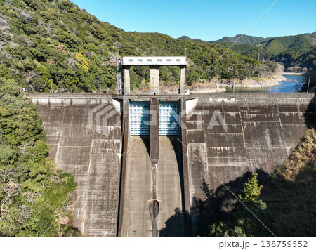 和歌山県古座川町 七川ダム 和歌山県古座川町 七川ダム 138759552