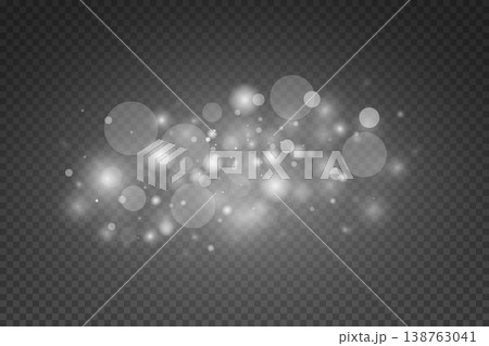 White glowing light particles forming soft bokeh overlay effect background White glowing light particles forming soft bokeh overlay effect background 138763041
