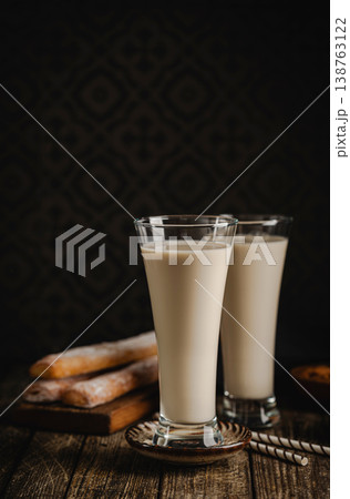 Horchata Refreshing cold drink from Valencia 138763122