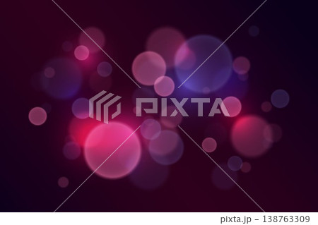 Abstract bokeh light background creating vibrant glowing circular shapes and festive atmosphere Abstract bokeh light background creating vibrant glowing circular shapes and festive atmosphere 138763309