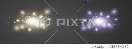 Glowing light effect exploding on transparent background, adding sparkle and magic Glowing light effect exploding on transparent background, adding sparkle and magic 138764182