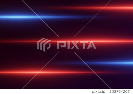 Digital data streams creating a futuristic glowing neon light background pattern 138764207