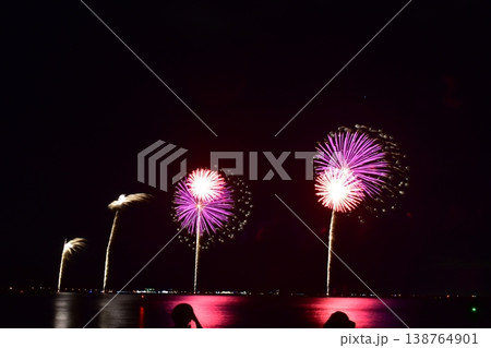 水郷祭 花火大会 打ち上げ花火 打上花火 島根 中国地方 水郷祭 花火大会 打ち上げ花火 打上花火 島根 中国地方 138764901
