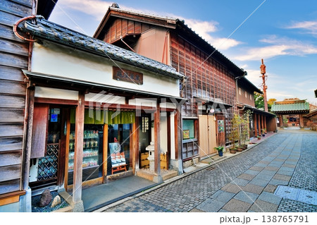小江戸川越 一番街商店街の町並み 138765791