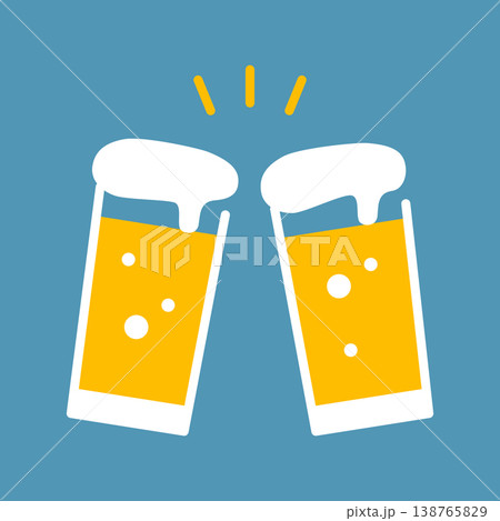 シンプルなビールのアイコン 138765829