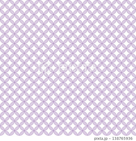 Geometric Seamless Background, Shippo Pattern Geometric Seamless Background, Shippo Pattern 138765936