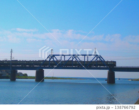 2008.9.12 内房線湊川橋梁 2008.9.12 内房線湊川橋梁 138766792