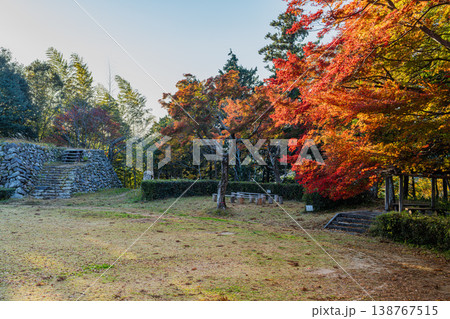 浜松市の二俣城跡の風景(静岡県) 浜松市の二俣城跡の風景(静岡県) 138767515