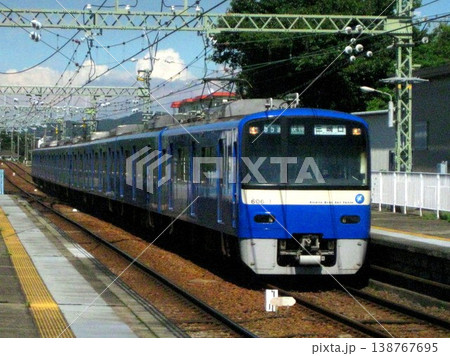 2008.8.31 京急600形（京急ブルースカイトレイン）三浦海岸駅 138767695