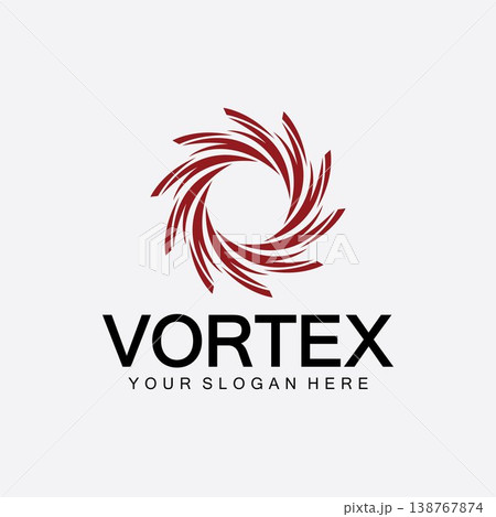 Vortex logo symbol icon illustration design vector.Tornado, vortex, hurricane logo design elements Vortex logo symbol icon illustration design vector.Tornado, vortex, hurricane logo design elements 138767874