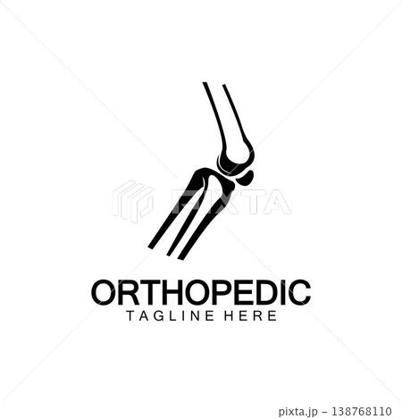 Orthopedic Health Bone Logo vector illustration Design template,Knee Bone Logo designs concept, Health Bone logo symbol icon Orthopedic Health Bone Logo vector illustration Design template,Knee Bone Logo designs concept, Health Bone logo symbol icon 138768110
