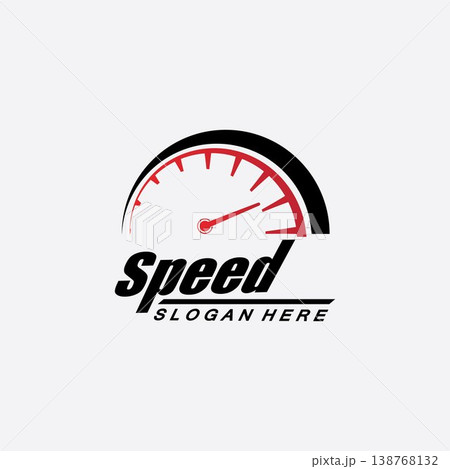 Speed logo design, silhouette speedometer symbol icon vector,speed Auto car Logo Template vector illustration icon design Speed logo design, silhouette speedometer symbol icon vector,speed Auto car Logo Template vector illustration icon design 138768132